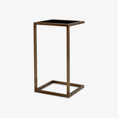 Olivia's Eichholtz Galleria Side Table in Antique Brass Finish
