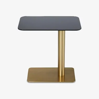 Olivia's Tom Dixon Flash Rectangle Table in Brass | Outlet