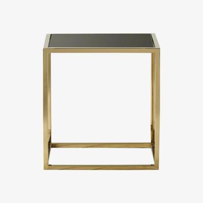Olivia's Gallery Direct Santorini Side Table Gold | Outlet