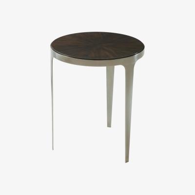 Olivia's Theodore Alexander Cordell Side Table in Veneer