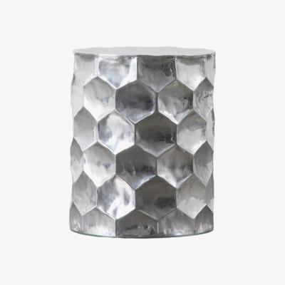 Olivia's Gallery Interiors Fabray Side Table Alumimium