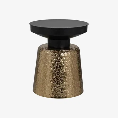 Olivia's Richmond Interiors Freddie Side Table in Gold