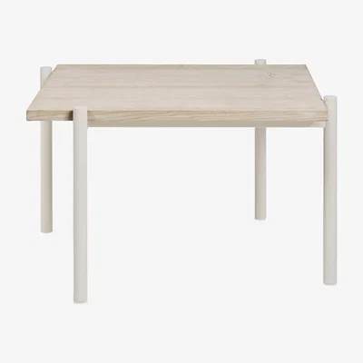 Olivia's Broste Copenhagen Elaine Ash Vaneer Table in Off White / Large