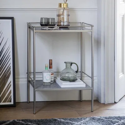 Olivia's Gallery Direct Borley Silver Side Table