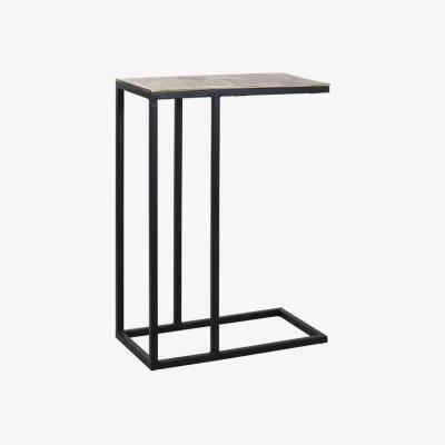 Olivia's Richmond Calloway For Sofa Champagne Gold Side Table