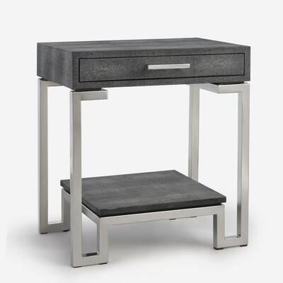 Olivia's Andrew Martin Flex Side Table in Grey