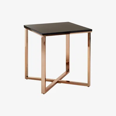 Olivia's Olivia's Angelica Black Side Table