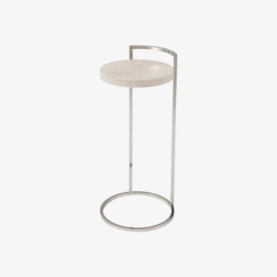 Olivia's TA Studio Alistair Accent Table Overcast Finish