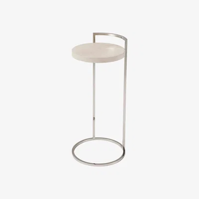 Olivia's TA Studio Alistair Accent Table Overcast Finish