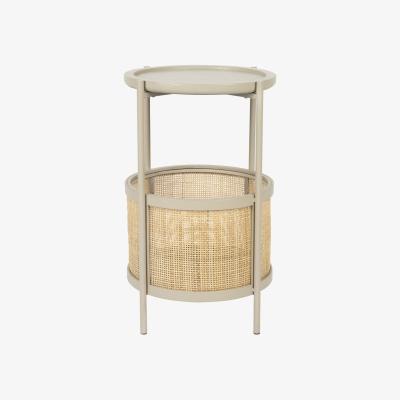 Olivia's Olivia's Nordic Living Collection Maki Side Table in Sand