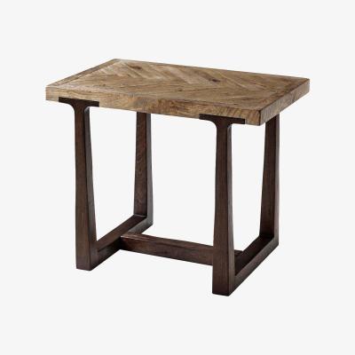 Olivia's Theodore Alexander Accent Table Stafford in Echo Oak