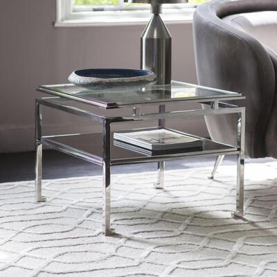 Olivia's Gallery Direct Cosenza Side Table Silver