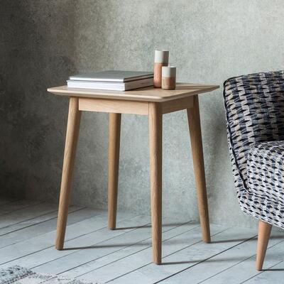 Olivia's Gallery Direct Milano Oak Scandi Side Table