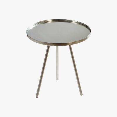 Olivia's Olivia's Corri Side Table Nickel / Nickel