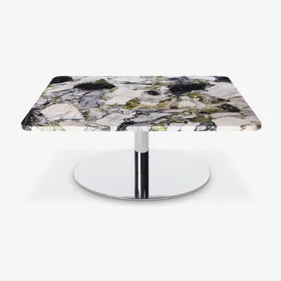 Olivia's Tom Dixon Flash Table Chrome Square / Square