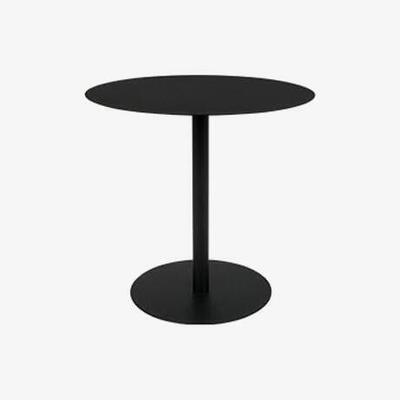 Olivia's Zuiver Snow Oval Side Table / Black / Oval, Marble