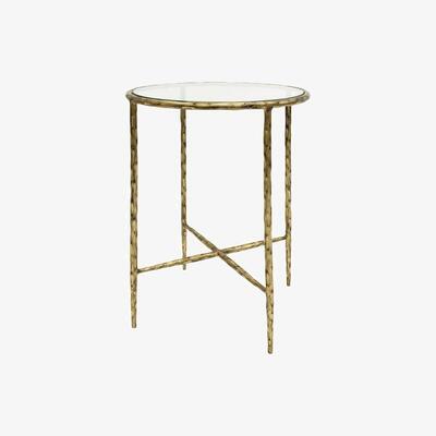 Olivia's Libra Patterdale Aged Champagne Side Table