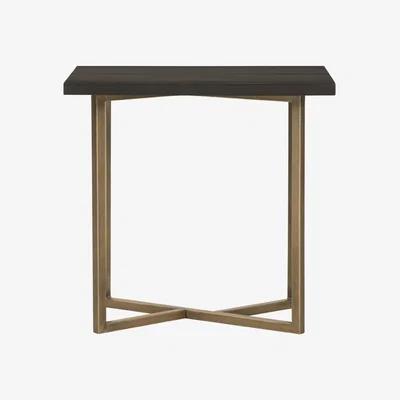 Olivia's Olivia's Overbury Chocolate Brown Side Table