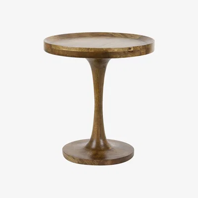 Olivia's Light & Living Joekon Brown Wood Side Table