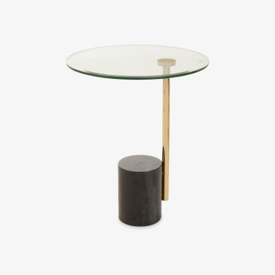 Olivia's Olivia's Orla Side Table in Black & Gold