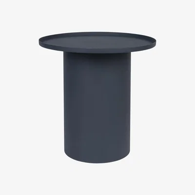 Olivia's Olivia's Nordic Living Collection - Suri Round Side Table in Blue