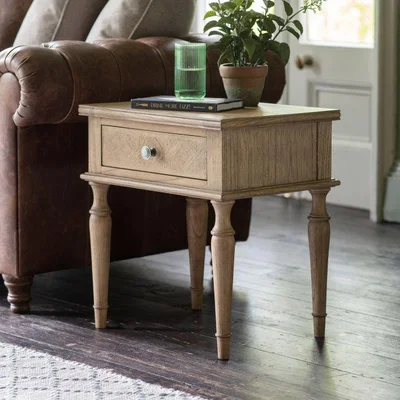 Olivia's Gallery Interiors Mustique 1 Drawer Side Table