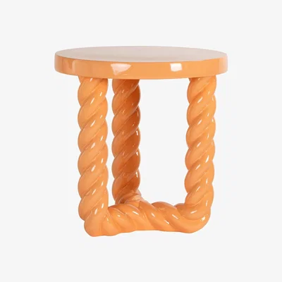 Olivia's Richmond Interiors Rosly Side Table - Orange