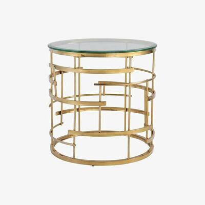 Olivia's Liang & Eimil Viena Side Table Polished Brass