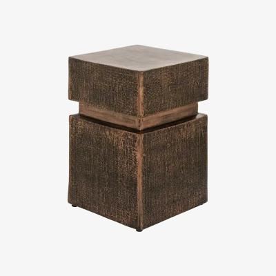 Olivia's Richmond Interiors Nox Side Table in Bronze