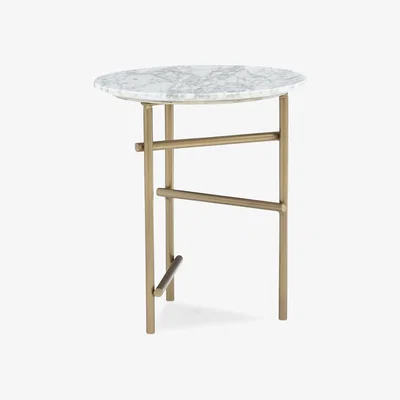 Olivia's Caracole Modern Edge Concentric Accent Table