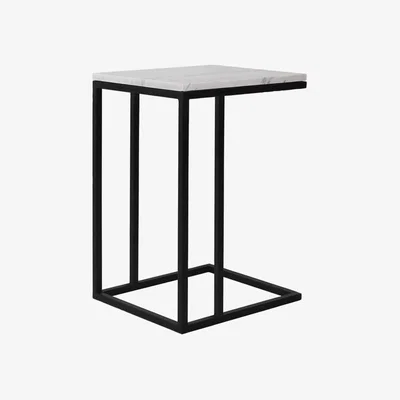 Olivia's Richmond Lexington White Side Table