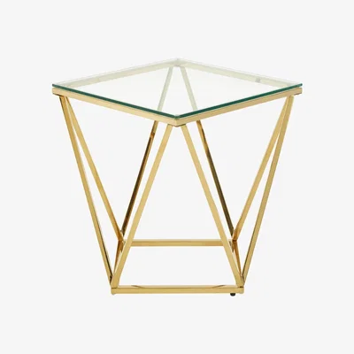 Olivia's Olivia's Twist Gold Side Table