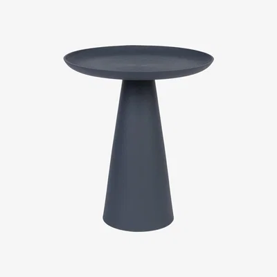Olivia's Olivia's Nordic Living Collection - Reza Side Table in Blue / Medium