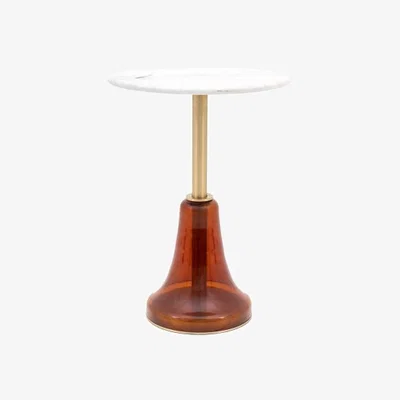 Olivia's Gallery Interiors Bristol Side Table in Orange