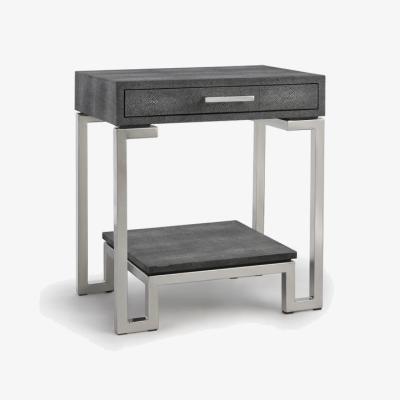 Olivia's Andrew Martin Flex Side Table in Grey