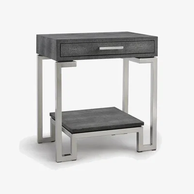 Olivia's Andrew Martin Flex Side Table in Grey