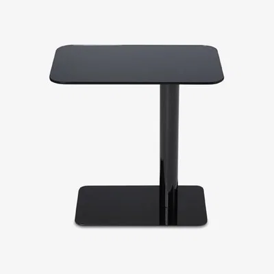 Olivia's Tom Dixon Flash Table Black Rectangle / Rectangle