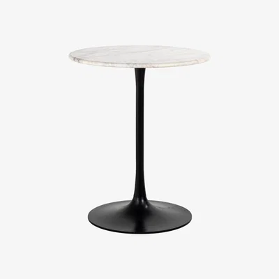Olivia's Richmond Interiors Carlten Round Bistro Table - White