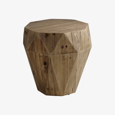 Olivia's Andrew Martin Brancusi Side Table Solid Wood
