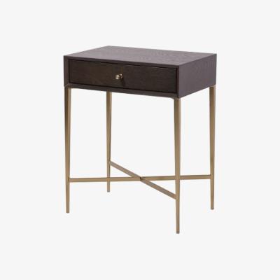 Olivia's RV Astley Finley Side Table Chocolate Finish
