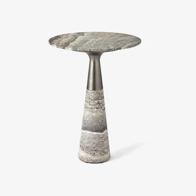 Olivia's Uttermost Black Label Pier Accent Table