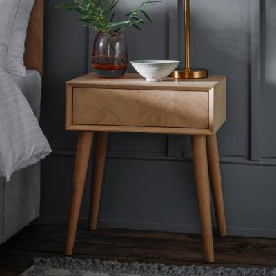 Olivia's Gallery Direct Milano 1 Drawer Side Table