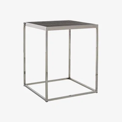 Olivia's Richmond Blackbone Silver Side Table