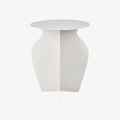 Olivia's Broste Copenhagen Urna Table in Rainy Day Grey