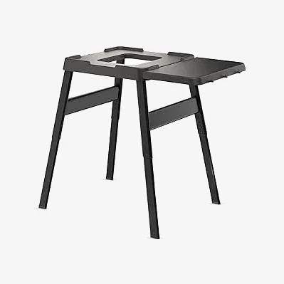 Downtown Ninja 4718J800Euuk Woodfire Universal Adjustable Stand and Side Table - Black