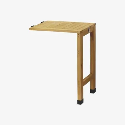 Downtown VegTrug FSC 100 Wall Hugger Side Table - Natural Wood