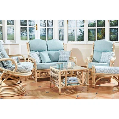 Downtown Paisley Side Table Light Natural Wash