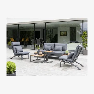 Downtown Life Soho 2 Seat With Side Tables & Felix Chairs