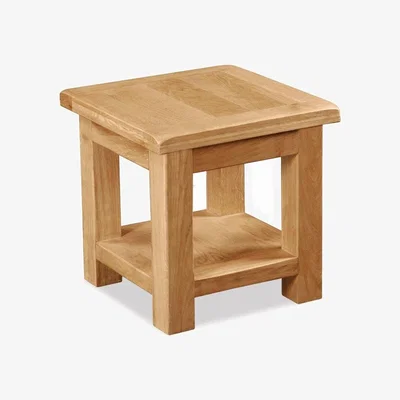 Downtown Downtown Ascot Lamp Table, Wood