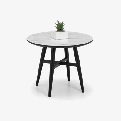 Downtown Julian Bowen Firenze Marble Effect Lamp Table